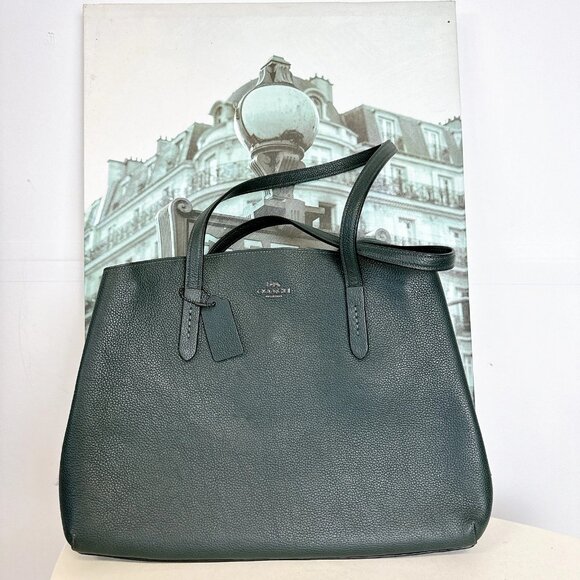 Coach 78220 Charlie 40 Handbag leather In GMN1A - Picture 2 of 8